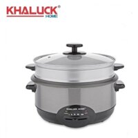 Nồi lẩu điện xửng hấp đa năng KHALUCK.HOME KL-5229