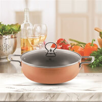 Nồi lẩu Elmich chống dính vân đá Smartcook SM-5552KMB size 26cm - chính hãng
