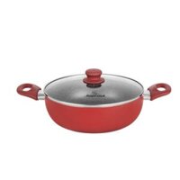 Nồi lẩu Elmich Smart Cook 5552KMB 3 đáy nắp kính. đáy từ, 26cm