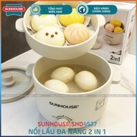 Nồi lẩu & hấp đa năng 2L Sunhouse SHD4517