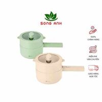 Nồi lẩu hấp mini đa năng Elmich dung tích 1.5L MPE-3911MG công suất 700W, nhỏ xinh, cực kì tiện lợi