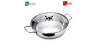 Nồi lẩu Inox cao cấp 1 đáy nắp kính FiveStar HT Cook đường kính 28cm