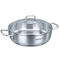 Nồi lẩu inox Korkmaz Perla A1834 3.6 lít