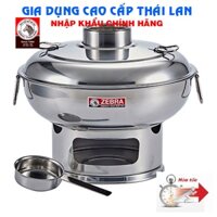 Nồi lẩu inox Mongolian 26cm - 142343 new Zebra 142343