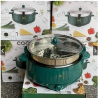 Nồi lẩu Mandeli 28cm tặng kèm khay hấp inox