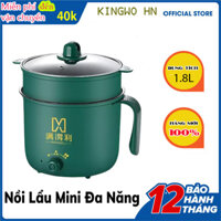 Nồi Lẩu Mini Ca Nấu Mì Nấu Cơm Đa Năng Có Tay Cầm 18L - Nồi Lẩu Điện 2 Nấc Nhiệt Kèm Giá Hấp Siêu Hot NLM 02 nồi lẩu mini noi dien da nang noi lau dien noi lau dien da nang noi lau mininồi lẩu điện mini