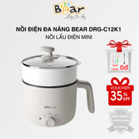 Nồi Lẩu Mini Đa Năng 1.6L BEAR DRG-C12K1 - Bảo Hành 24 tháng