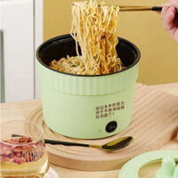 Nồi Lẩu Mini Hot Trend Nắp Quả Táo,nồi nấu mì đa năng chiên xào