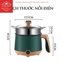 Nồi lẩu mini kèm xửng hấp inox 304 xinh xắn tiện dụng an toàn