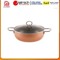 Nồi lẩu nhôm chống dính vân đá đáy từ cao cấp 26cm Smartcook 5552KMB - Hàng Chính Hãng