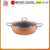 Nồi lẩu nhôm chống dính vân đá đáy từ cao cấp 26cm Smartcook 5552KMB - Hàng Chính Hãng