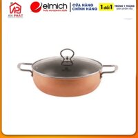 Nồi lẩu nhôm chống dính vân đá đáy từ cao cấp 26cm Smartcook 5552KMB - Hàng Chính Hãng