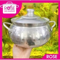 Nồi lẩu nhôm kiểu thái - Nồi lẩu nhôm dã ngoại,nấu cơm dùng cho bếp gas, bếp tiện lợi