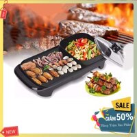 Nồi lẩu nướng 2 in 1, bếp lẩu nướng BBQ đa năng