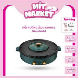 Nồi lẩu nướng 2 in 1 Nineshield KB-518