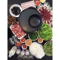 Nồi lẩu nướng 2 in1 vừa ăn lẩu và ăn nướng trên cùng 1 bếp đáp ứng nhu cầu sở thích của mọi nhà