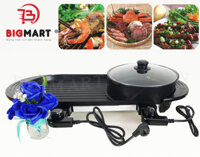 Nồi lẩu nướng 2 mâm nhiệt Nineshield YS-K2200