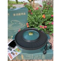 Nồi lẩu nướng điện đa năng 2 trong 1 Cam Homeware