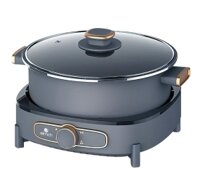 Nồi lẩu nướng điện đa năng Elmich MEP-3910 - Hàng chính hãng