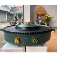 Nồi Lẩu nướng điện đa năng osaka 2.1 hàng cao cấp 1 ngăn có điều chỉnh nhiệt