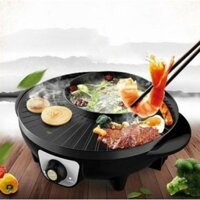 Nồi Lẩu Nướng Hàn Quốc 2in1 Tròn
