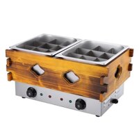 Nồi lẩu oden 18 ngăn, nồi lẩu xiên que tự chọn 18 ngăn