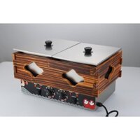 Nồi lẩu oden loại đôi 18 ngăn, nồi lẩu xiên que tự chọn kiểu Nhật [BH 12 Tháng]