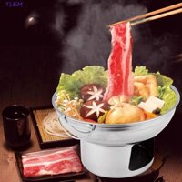 Nồi Lẩu TLEM 1 Bộ Nồi Bếp Rượu Nồi Nấu Ăn Mini Chất Lượng Inox