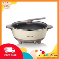 Nồi lẩu uyên ương 6L Bear DHG-B60R6