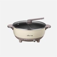Nồi lẩu uyên ương Bear - dòng nồi lẩu điện 2 ngăn độc lạ Dung tích: 6L, HuKa shop