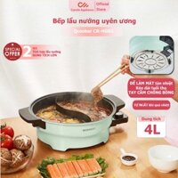 Nồi lẩu uyên ương Xiaomi Qcooker Nồi Lẩu Điện 2 ngăn HG03 đa năng dành cho gia đình thiết kế cao cấp - BH 1 năm