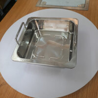 Nồi lẩu vuông inox 1 ngăn, nồi nấu lẩu bếp từ 1 ngăn, nồi bếp từ vuông 2 ngăn, xoong inox bếp từ 2 ngăn