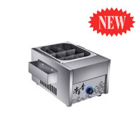 Nồi lẩu xiên que tự chọn 9 ngăn, nồi lẩu oden 9 ngăn bằng thép không gỉ