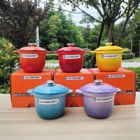 Nồi Le Creuset-thương hiệu Pháp  Nồi gang tráng men dáng cao chống tràn đường kính 18cm cao 13.5