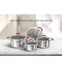 nồi lẽ xửng 22cm inox 5 đáy SUNHOUSE SHG22