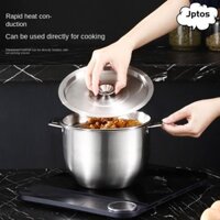 Nồi Lọc Dầu JPTOS, Bình Lọc 2.8L Inox, Hộp Đựng Dầu Mỡ Dung Tích Lớn Dụng Cụ Lọc Dầu Nấu Ăn Nhà Bếp