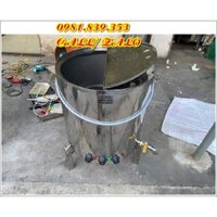 Nồi luộc bánh tét 50 lít inox chất lượng cao tại thái bình