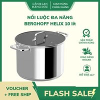 Nồi Luộc Đa Năng Berghoff Helix 10 Lít Chất Liệu Inox 18/10 bền bỉ