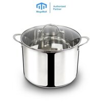 Nồi luộc gà 5 đáy Inox 304 cao cấp Kalpen Lermat L28 28cm / L30 30cm