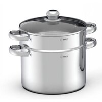 Nồi luộc gà AN30L size 30cm kèm xửng hấp