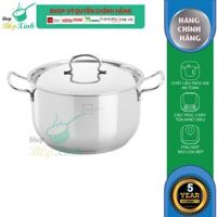 Nồi Luộc Gà Fivestar Nắp Inox  Tặng 5 Muỗng Ăn Inox - Bạc - 26 cm