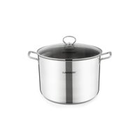 Nồi luộc gà inox 3 đáy Sunhouse SH28LG, nồi luộc gà bếp từ Sunhouse 28cm.