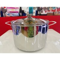 Nồi luộc gà inox 3 lớp đáy liền Elmich Trimax Classic 2410OL size 28cm