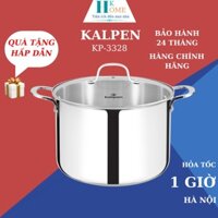 Nồi Luộc Gà Inox 304 Cao Cấp 5 Đáy Kalpen Size 28cm Sử Dụng Với Bếp Từ Bếp Ga