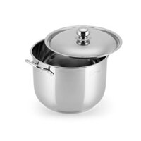 Nồi luộc gà Inox 304 đáy 3 lớp Fivestar Plus 32cm cao 24.5cm dung tích 18L - Bảo hành 25 năm
