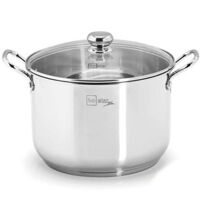 Nồi Luộc Gà Inox 304 Fivestar FSN30002 30cm 16 lit cao 23cm nắp kính