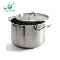 Nồi luộc gà inox 430 bếp từ 3 đáy FiveStar Standard 32cm nắp inox.tặng 1 vá canh inox