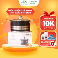 Nồi Luộc Gà Inox Cao Cấp Đáy Từ 3 Lớp 28CM, Nồi Luộc Gà 28cm