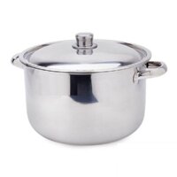 Nồi Luộc Gà Inox Loại To Size 28cm Dùng Mọi Bếp - Hàng Chính Hãng