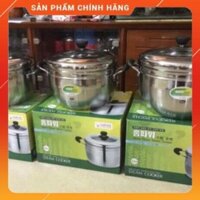 Nồi luộc gà +tặng kèm lồng hấp+ đồ xôi Hàn Quốc